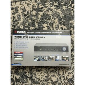 Lorex LH118501 Digital Video Surveillance Recorder 8 Channel DVR 500gb